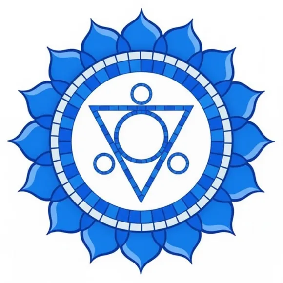 Throat Chakra symbol