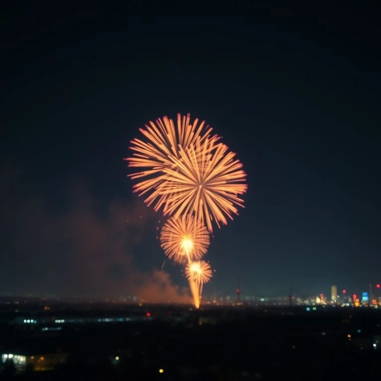 Distant Fireworks