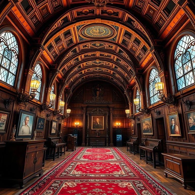 Large Echoing Hall