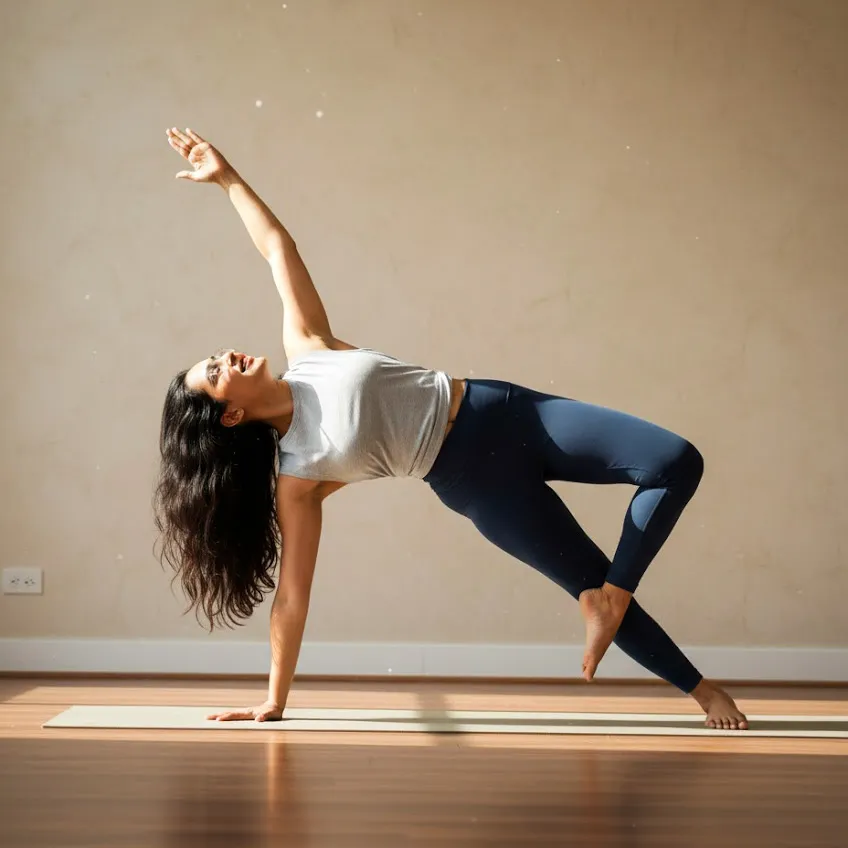 Illustration of Wild Thing Pose