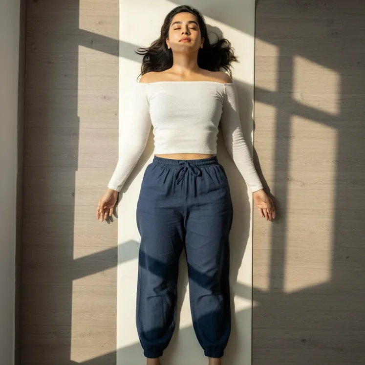 Illustration of Corpse Pose