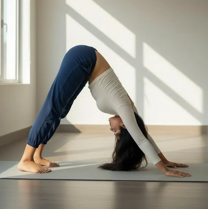 Illustration of Downward-Facing Dog