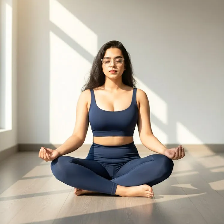 Illustration of Easy Pose