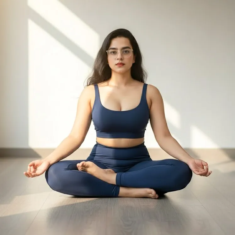 Illustration of Padmasana