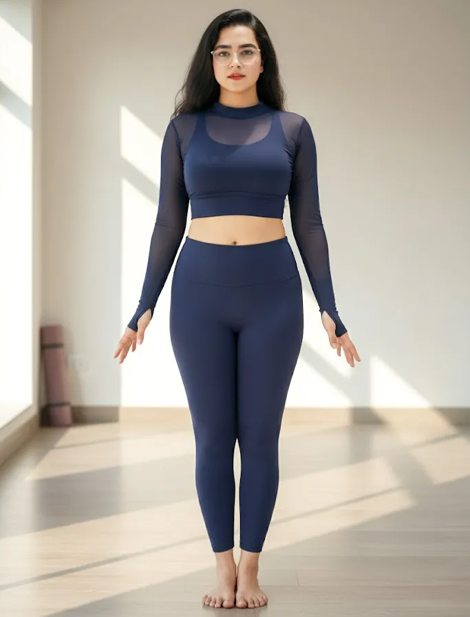 Illustration of Mountain Pose